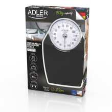 Digital scale - Adler AD 8177 150kg 1kg accuracy Black / White