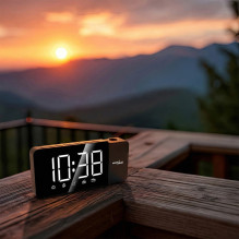 Digital - Alarm Clock - GreenBlue GB172 FM Radio, Projector, 12 / 24 Hour Display