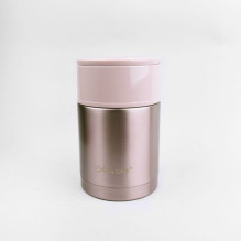 Food container - Maestro MR-1636-80 800ml Stainless steel non-conductive thermos pink