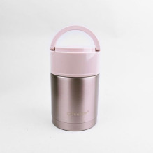 Food container - Maestro MR-1636-80 800ml Stainless steel non-conductive thermos pink