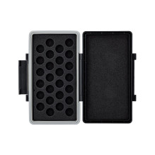 Battery Storage Box - JJC JCR CR1X26 Coin Cell Battery Holder for 26 Cells, Moisture Resistant
