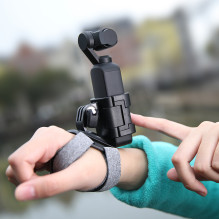 Camera Accessory - PGYTECH Action Camera Arm and Wrist Strap Adjustable Black