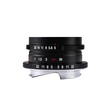 Kamera - Laowa 15mm f / 5 Cookie FF, 110° FOV, 12cm MFD, Juoda