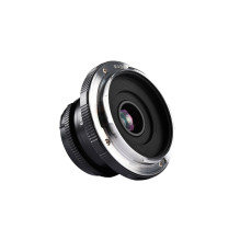 Kamera - Laowa 15mm f / 5 Cookie FF, 110° FOV, 12cm focus, Juoda