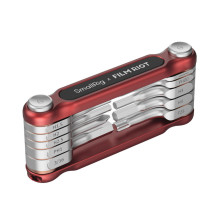 Įrankių rinkinys - SmallRig x FILM RIOT 10 in 1 Multi Tool Kit (6 Allen, Flathead, Phillips, Torx T25) Red