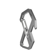 Tool - Nitecore NSH10 Titanium Carabiner with Bottle Opener and Screwdriver