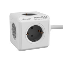 Energy monitoring device - Allocacoc PowerCube Extended Monitor 4-Plug 1.5m Cable