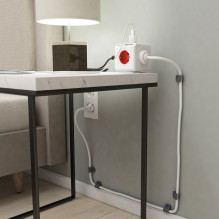 Galia - Allocacoc PowerCube Extended 5-Socket 1.5m Blue