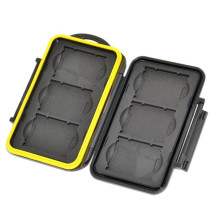 Dėklas - JJC MC XQD6 Multi Card Case for 6 XQD Cards, Splash-proof, Black