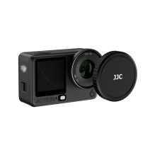 Objektyvo dangtelis - JJC LC DOA6A objektyvo dangtelis DJI Osmo Action 6, aliuminis, juodas