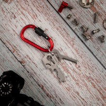Įrankis - Caruba Multitool Key II (butelių atidarytuvas, kabelių pjaustytuvas, kompaktiškas)