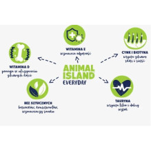 Animal food - ANIMAL ISLAND Turkey in juice wet cat food 40x85g grain-free