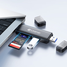 Memory Card Reader - Ulanzi CR3 3 in 1 Card Reader 4.0 USB C / A 312 MB / s