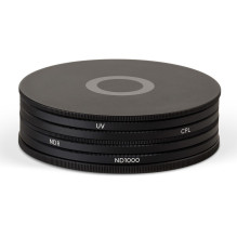 Filtras - Urth 58mm Lens Filter Cap Magnalium Alloy Black