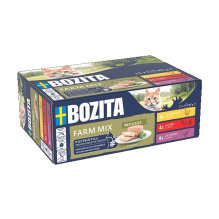 Cat food - BOZITA Mousse Mix Ocean wet cat food 12x85g gluten-free