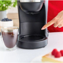 Coffee machine - MPM MKW-12 1.25L 600W Adjustable Black