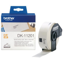 Printer - Brother DK-11201 Self-Adhesive Black on White Label Roll