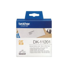 Printer - Brother DK-11201 Self-Adhesive Black on White Label Roll