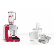 Food Processor - BOSCH MUM58720 1000W 3.9L Stainless Steel Grey, Red