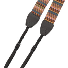 Kamera - Caruba Retro Adjustable Soft Woven Strap Black