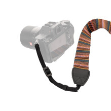 Camera - Caruba Retro Adjustable Soft Woven Strap Black
