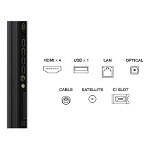 Television - TCL C6K 55C6K 55" 4K Ultra HD Smart TV Wi-Fi Metallic