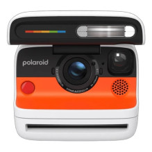 Kamera - Polaroid Flip Compact Camera (79 x 79 mm, Bluetooth, Juoda, Oranžinė, Balta)