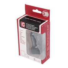 Car charger - Caruba Duo USB 4.8A 2-Port 12-18V Black