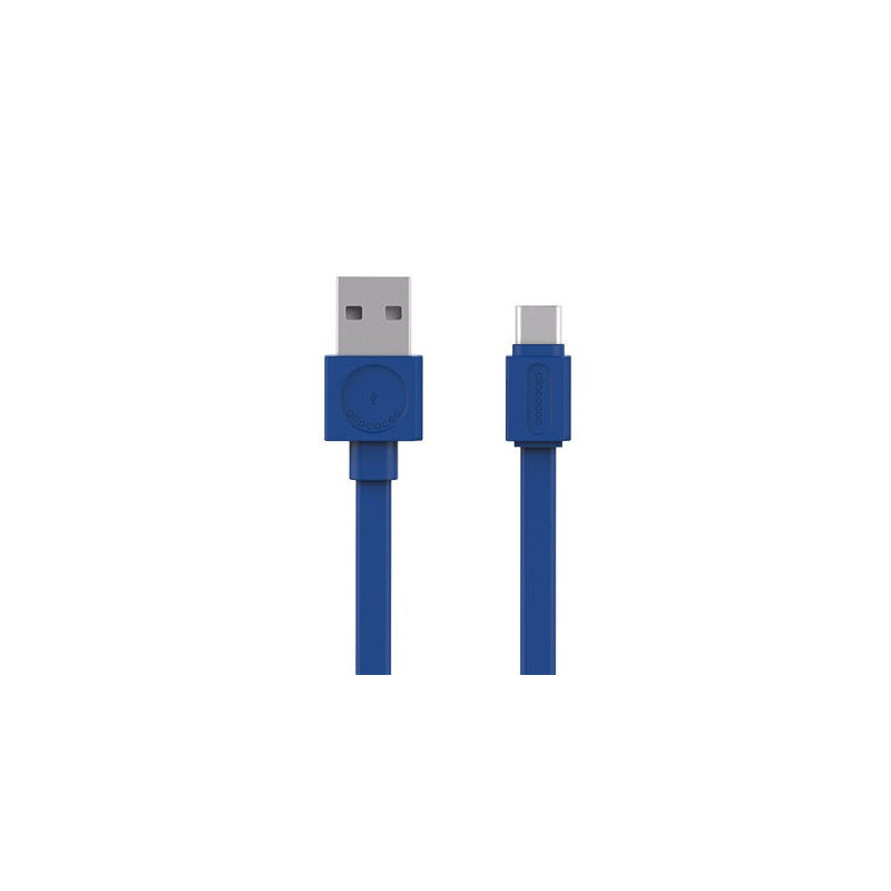 USB Cable - Allocacoc USB C Basic 1.5m Micro USB Blue