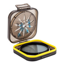 Camera Accessory - JJC Moisture-Proof Filter Case Small (up to 58mm, with Silica Gel, O-Rings)