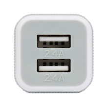 Car charger - Caruba Duo USB 4.8A Charger (2 Ports, White)