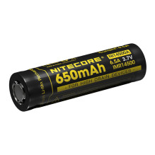 Battery - Nitecore IMR14500 650mAh 3.7V Rechargeable Lithium-ion