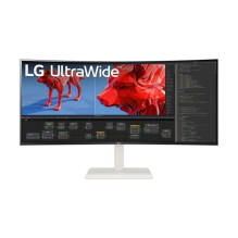 Monitorius - LG Monitor 38BR85QC-W 38" 3840x1600 144Hz USB-C KVM Switch