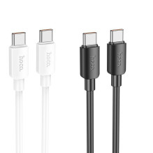 Hoco Cable USB C to USB C Hoco PD 6A 100W 1 m X96 black