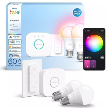 Philips Hue E WCA 806 A60 2kit SW EU ,