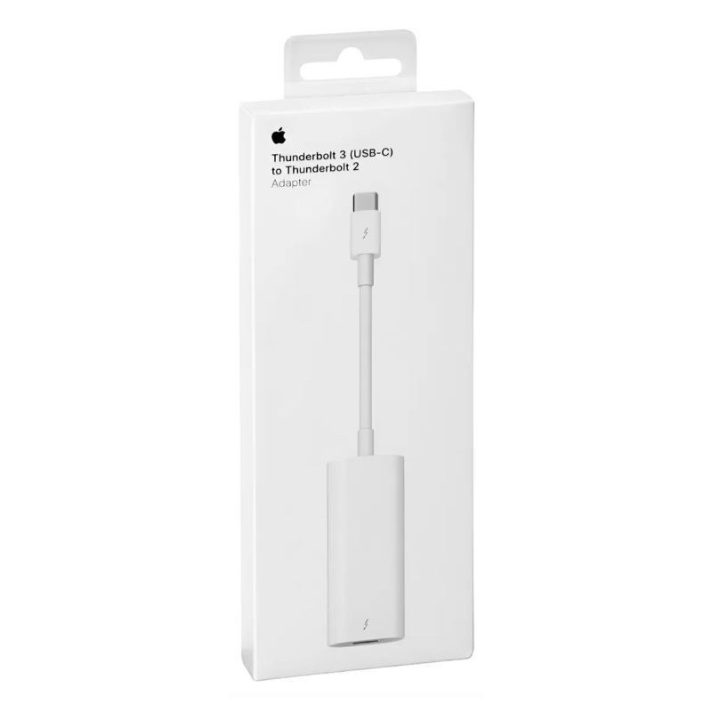 Adapteris iš Thunderbolt 3 "USB-C" į Thunderbolt 2 (A1790) originalus (open box)