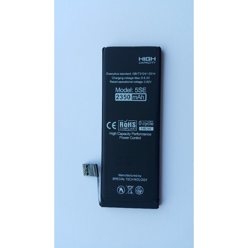 Akumuliatorius "Di-Power" (padidintos talpos) skirtas iPhone SE 1850mAh