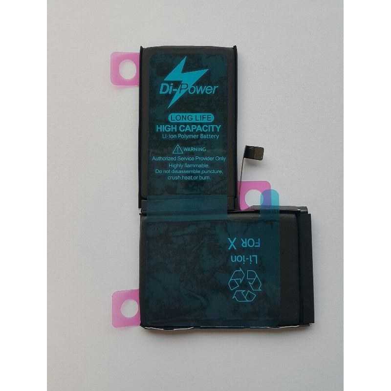 Battery "Di-Power" (higher capacity) for iPhone X 3216mAh