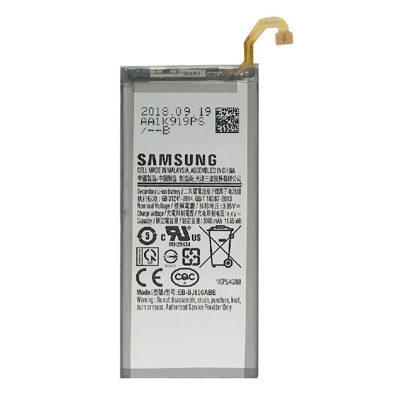 Battery ORG Samsung A600 A6 2018 / J600 J6 2018 3000mAh EB-BJ800ABE