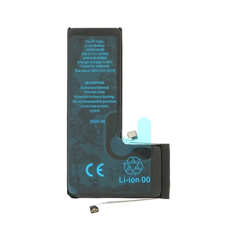 Akumuliatorius ORG skirtas iPhone 11 Pro 3046mAh su lipduku