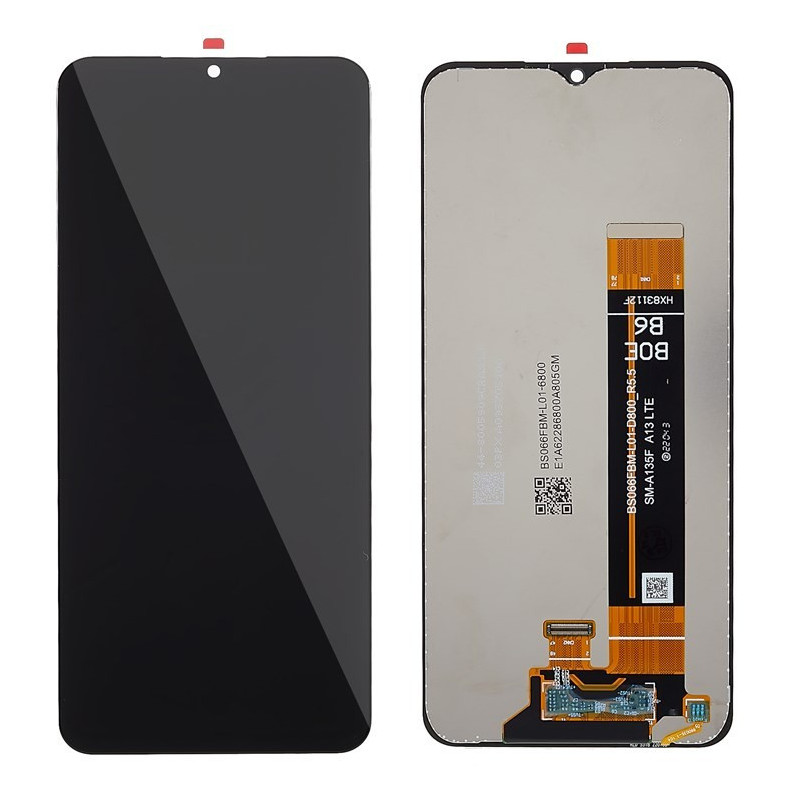 LCD screen Samsung A135 A13 4G 2022 with touch screen Black original