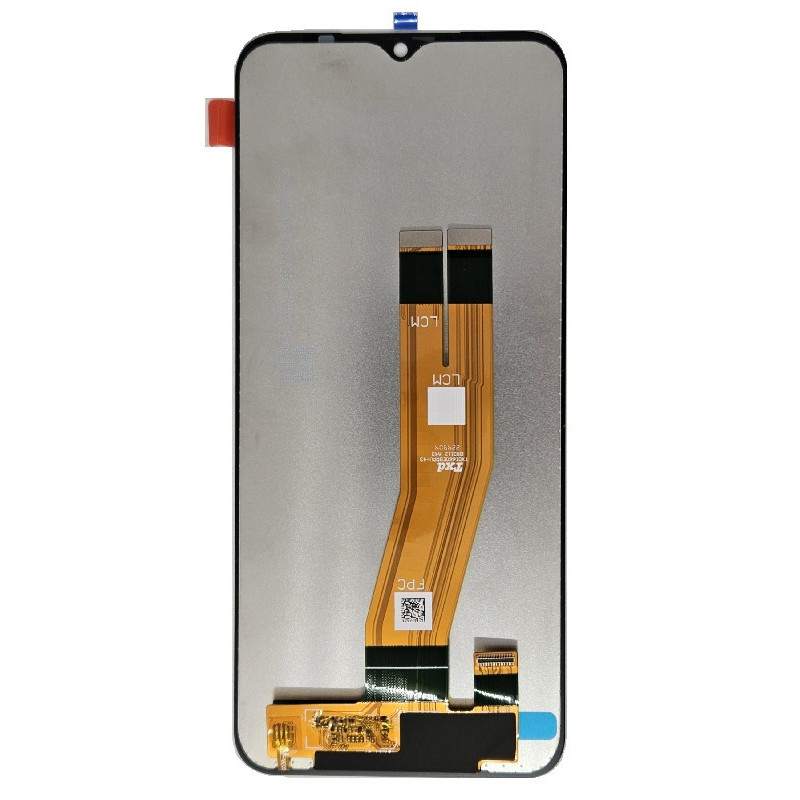LCD screen Samsung A145 A14 4G 2023 with touch screen (Yellow flex) Black original