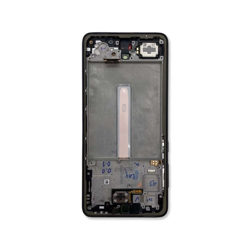 LCD screen Samsung A336 A33 5G 2022 with touch screen and frame Black original (service pack)