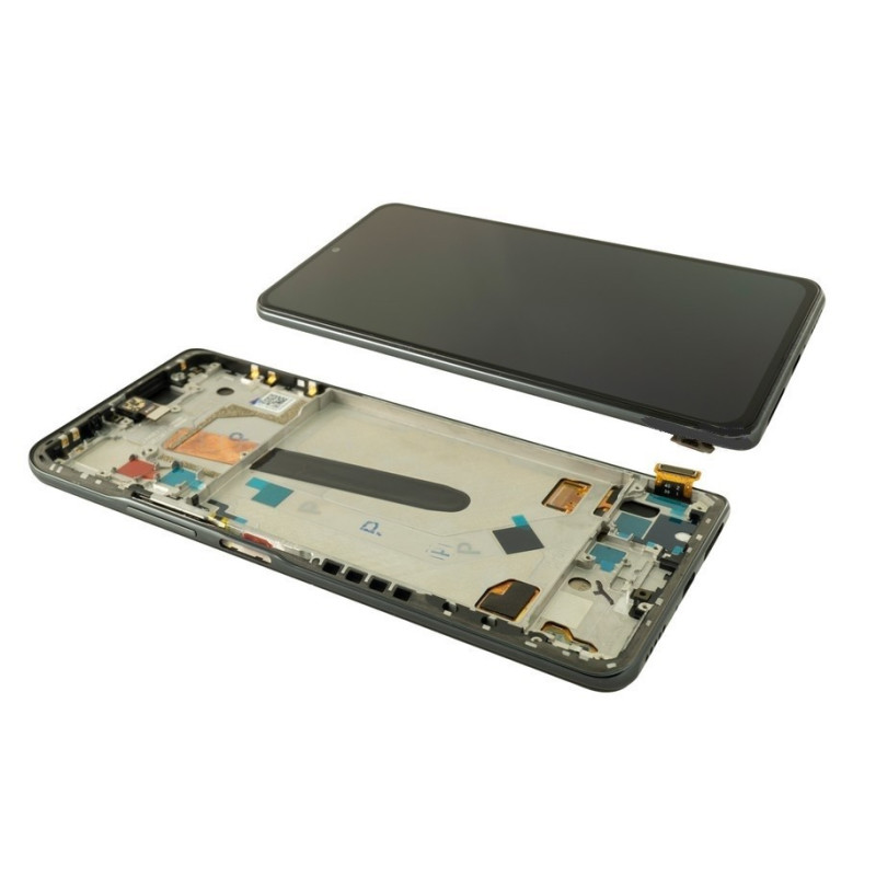LCD screen Xiaomi Mi 11i / Mi 11X / Mi 11X Pro / Poco F3 with touch screen with frame Black original (service pack)