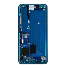Ekranas Xiaomi Mi Note 10 / Mi Note 10 Pro / Mi Note 10 Lite su lietimui jautriu stikliuku ir rėmeliu Green originalus (