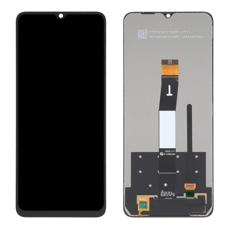 LCD screen Xiaomi Redmi 12C with touch screen Black ORG