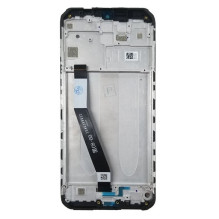 LCD screen Xiaomi Redmi 9 with touch screen with frame Black original (service pack)