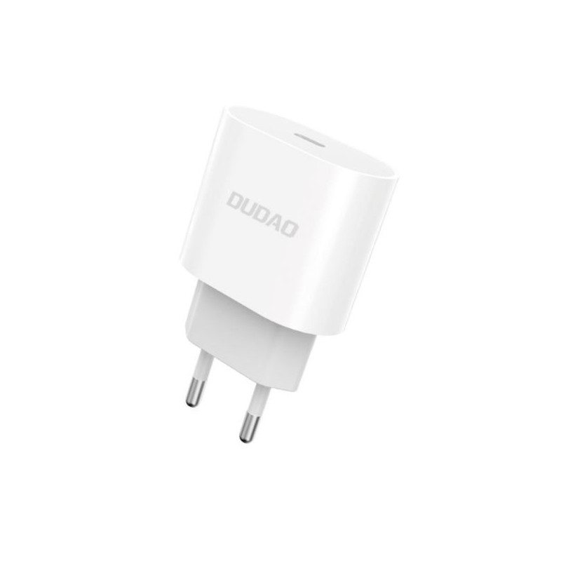Įkroviklis Dudao (A8SEU) USB-C (Type-C) 2.4A (20W) baltas