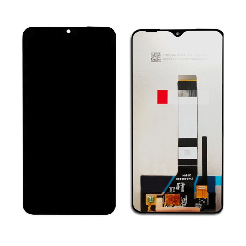 Ekranas Xiaomi Redmi 9T / Redmi Note 9 4G 2021 / Poco M3 su lietimui jautriu stikliuku Black ORG