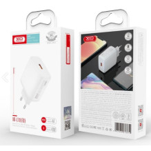 Įkroviklis XO Design L79 (1xUSB 40W) baltas